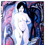 ariana1_91_40x60_oil_canvas,Al Ford, Female Nudes, Ford, Gallery East, Gallery East Network