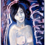 ariana_91_22x30_oil_paper, Al Ford, Female Nudes, Ford, Gallery EastAl Ford, Female Nudes, Ford, Gallery East, Gallery East Network