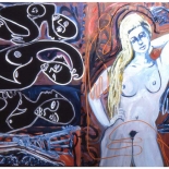 maria2_92_40x62_oil_canvas, Al Ford, Female Nudes, Ford, Gallery EastAl Ford, Female Nudes, Ford, Gallery East, Gallery East Network