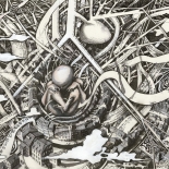 14_artem_mirolevich_cradle_land-w, Cradle Land, Artem Mirolevich, 2016, Ink and pencil on paper, Mirolevich, Gallery East, Gallery East Boston