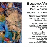 savarino_20070301_bodhitree_w, 2006, Buddah Visions, March, Encaustic on Canvas Savarino, Poster, Savarino