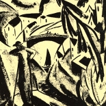 daskunstblatt_004_eberz_w, Das Kunstblatt, Eberz, Lithograph, 1917, Paul Westheim, German Expressionism, Plates, Gallery East, Gallery East Network