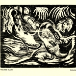 daskunstblatt_005_klemm_w, Das Kunstblatt, Klemm, Woodcut, 1917, Paul Westheim, German Expressionism, Plates, Gallery East, Gallery East Network