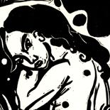 daskunstblatt_008_campendonk_w, Das Kunstblatt, Campendonk, Woodcut, 1917, Paul Westheim, German Expressionism, Plates, Gallery East, Gallery East Network