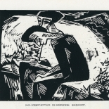 daskunstblatt_02_schmidt_rottluff_w, Das Kunstblatt, Schmidt-Rottluff, Woodcuts, 1917, Paul Westheim, German Expressionism, Gallery East, Rottluff, Gallery East Network