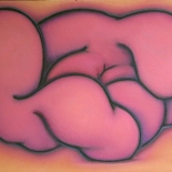 04_kluin_morphs_2.JPG, Dalmatian Toadflax, Erik Kluin, 2003, Pastel, Morphs, Galley East, Kluin, Gallery East Network