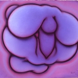 06_kluin_morphs_2_smooth_phlox.JPG, Silverstem Lupine, Erik Kluin, 2003, Pastel, Morphs, Galley East, Kluin, Gallery East Network