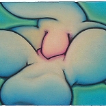 05_blue_eyed_mary, Erik Kluin, Blue Eyed Mary, 2003, Pastel, Gallery East, Boston Artist, Moprhs, Erotic Art, Kluin, Gallery East Network