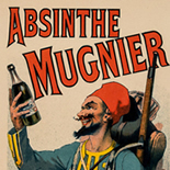 1898_pl135_lefevre_w, Absinthe Mugnier, Maitres de L'Affiche, PL135, Lefevre, 1898, Lithograph, Imprimerie Chaix, Jules Cheret, Art Nouveau, Belle Epoque, Gallery East, Gallery East Network