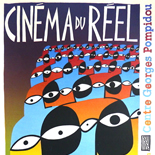cinema_du_reel_20x30_w, Cinema du Reel, 1983. Biblioteque Centre Pompidou, Silkscreen, Serigraph, Gallery East, Gallery East Network