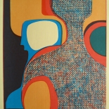 ruben_cruz_1977_w, People, Ruben Cruz, Cruz, 1977. Silkscreen, Serigraph, Gallery East, Gallery East Network