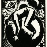 1928_masereel_loeuvre_3x3.75_60_dlw, L'oeuvre PL60, Frans Masereel, 1928, Woodcut, Masereel, Gallery East, Gallery East Network