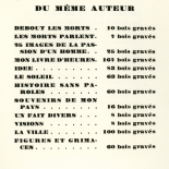 1928_masereel_loeuvre_3x3.75_61_dlw, L'oeuvre PL61, Frans Masereel, 1928, Woodcut, Masereel, Gallery East, Gallery East Network