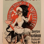 019_1898_pl097_cheret_w, Maitres de L'Affiche, PL097, Cheret, 1898, Lithograph, Imprimerie Chaix, Jules Cheret, Art Nouveau, Belle Epoque, Gallery East, Gallery East Network