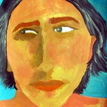 lucia-levey_aurora_man_060w, Man 1, Aurora Lucia-Levey, 2004, Oil on Paper, Original Art, Paintings, New York Artist, Downtown MTV, Gallery East, Levey, Gallery East Network