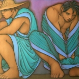 kluin_blowout_2002_w, Blowout, Erik Kluin, 2003, Original Art, Pastels, Gallery East, Erotic Art, Boston Artist, Kluin, Gallery East Network