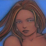 kluin_club_girl_01_2000_w.jpg, Club Girl 1, Erik Kluin, 2003, Original Art, Pastels, Gallery East, Erotic Art, Boston Artist, Kluin, Gallery East Network