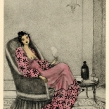 1930_majeska_sappho_130_dlw, Sappho P130, Madame Majeska, Majeska, 1930, Lithograph, Gallery East, Gallery East Network