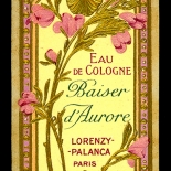13_LB006_baiser_aurore1_art_nouveau_perfume_w, Objets d'art, Art Nouveau, Perfume Labels, Objets, Gallery East Network