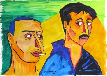Back Alley Machismo by Walter Tomasino, Gallery East