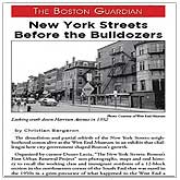 New York Streets: Before the Bulldozers