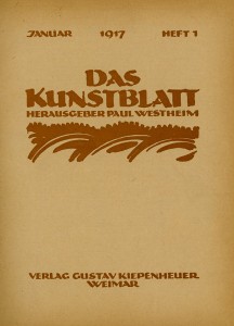 Das Kunstblatt Plates, Gallery East